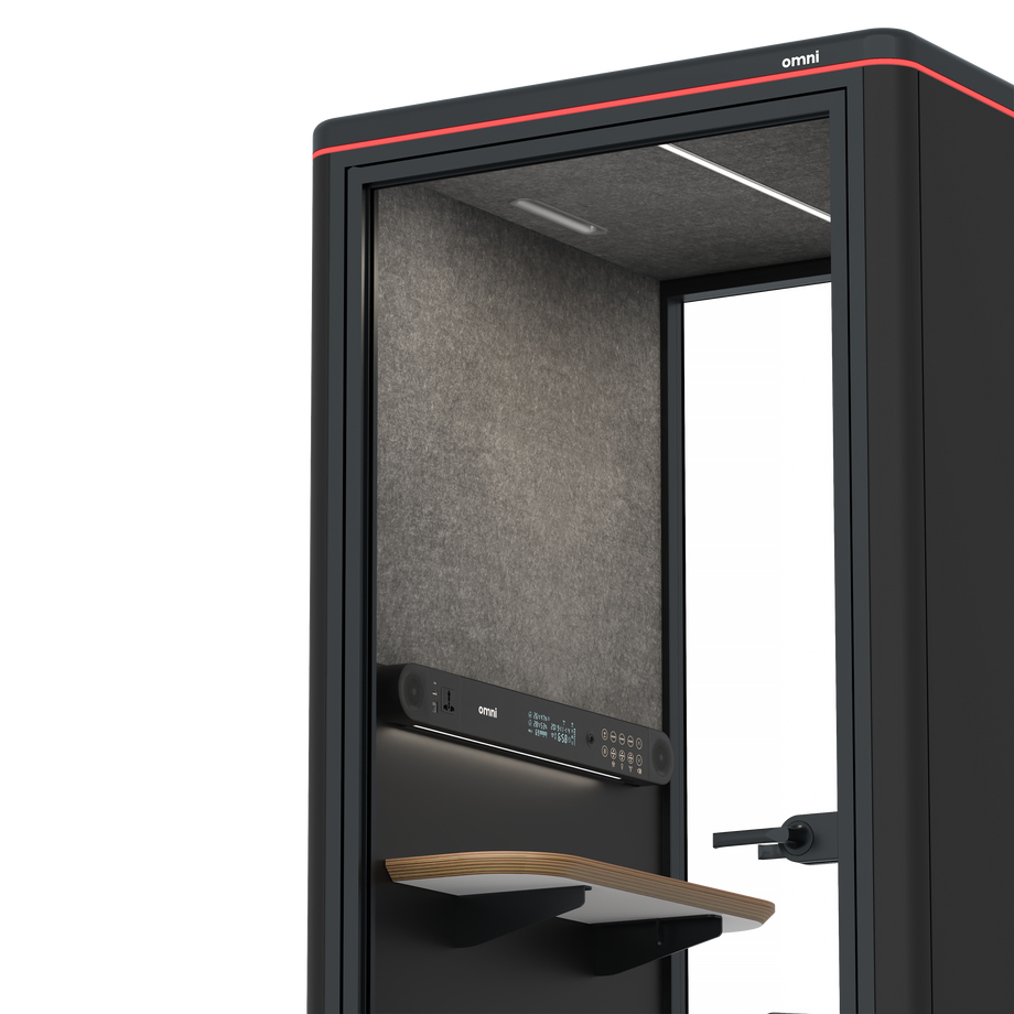 Omni OneStatic Device Shelf / RAL Black / #615f5d
