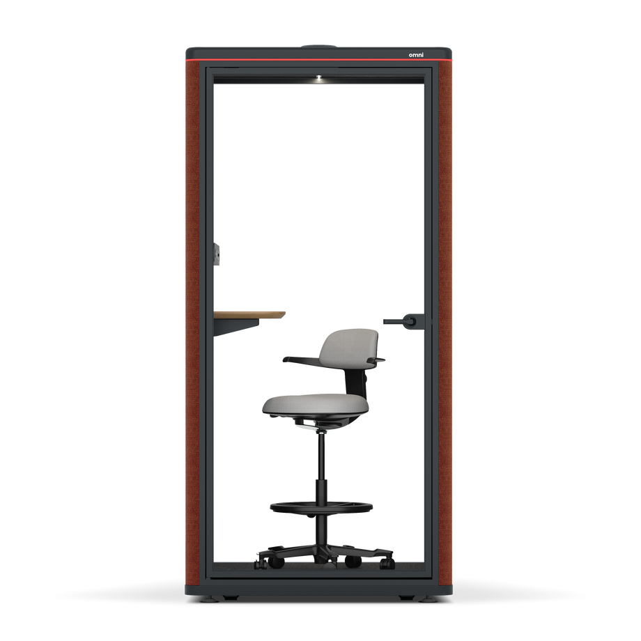 Omni One PlusAdjustable Device Shelf / Gabriel Medley Deep Rouge / #a18e7e