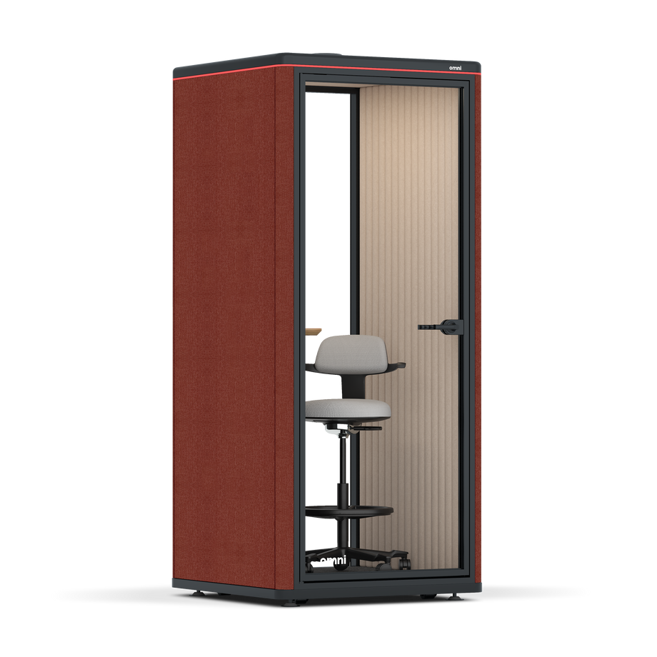 Omni OneAdjustable Device Shelf / Gabriel Medley Deep Rouge / #a18e7e