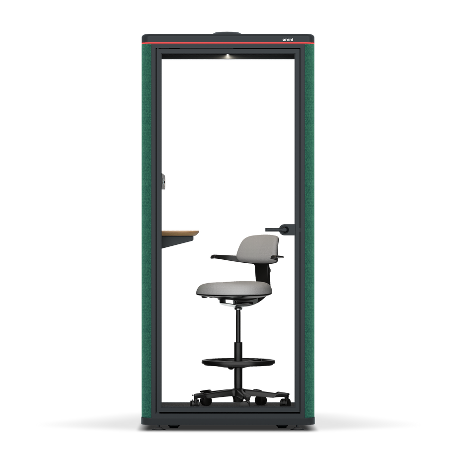 Omni OneAdjustable Device Shelf / Gabriel Medley Forest Green / #6d6c69