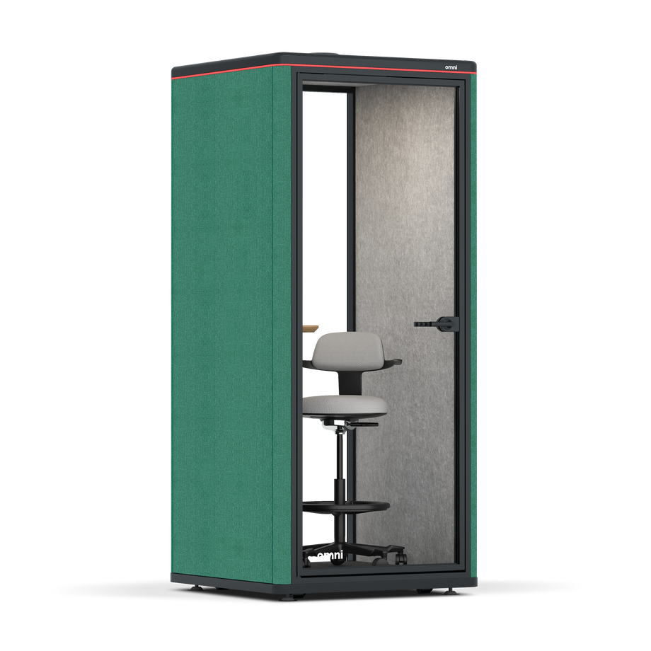 Omni OneAdjustable Device Shelf / Gabriel Medley Forest Green / #6d6c69