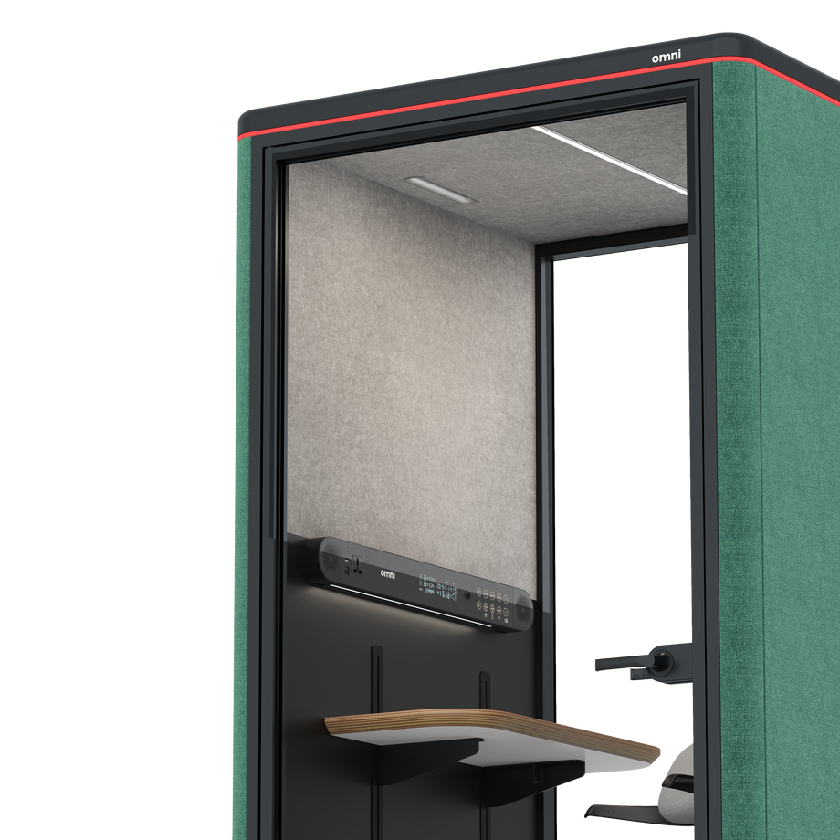 Omni One PlusAdjustable Device Shelf / Gabriel Medley Forest Green / #615f5d