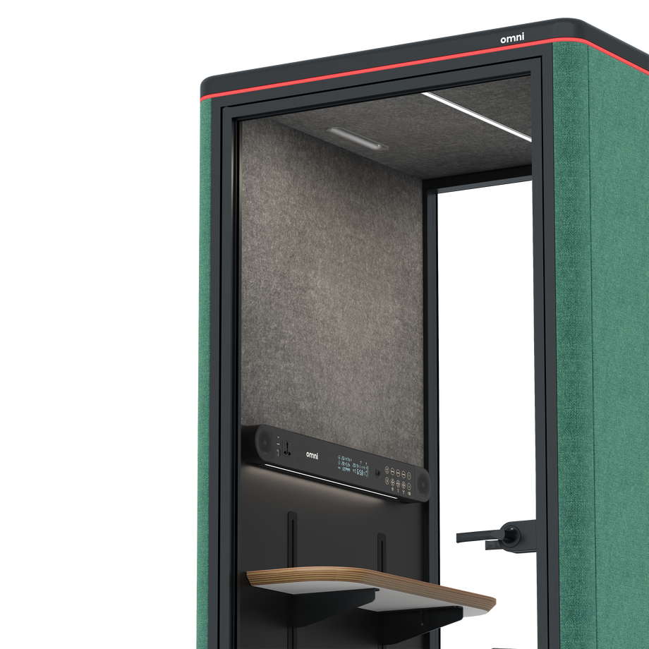 Omni OneAdjustable Device Shelf / Gabriel Medley Forest Green / #615f5d