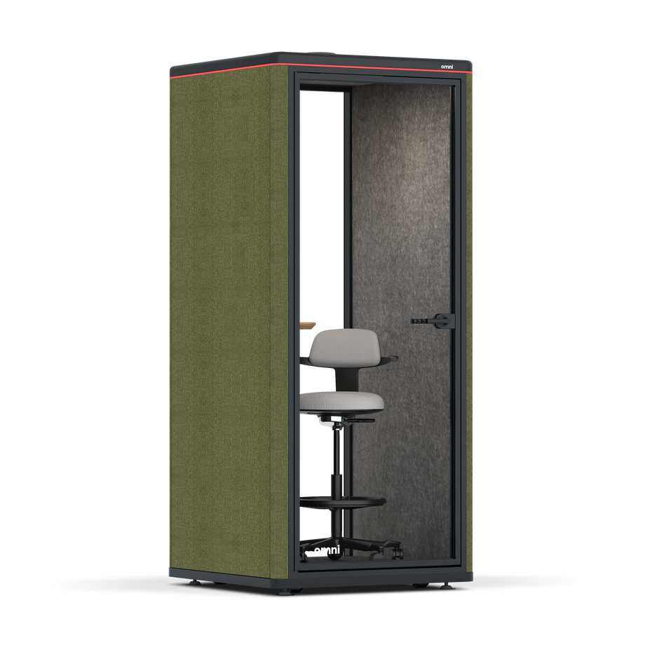 Omni OneAdjustable Device Shelf / Gabriel Medley Meadow Green / #615f5d