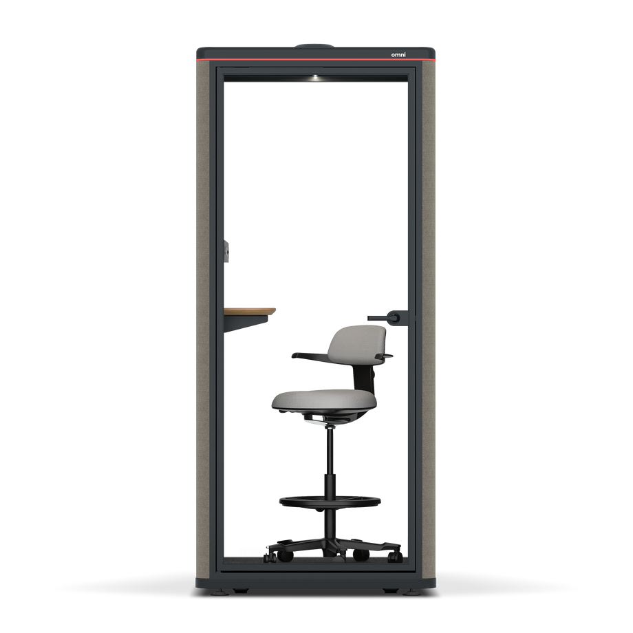 Omni OneStatic Device Shelf / Gabriel Medley Ocean Pebble / #615f5d