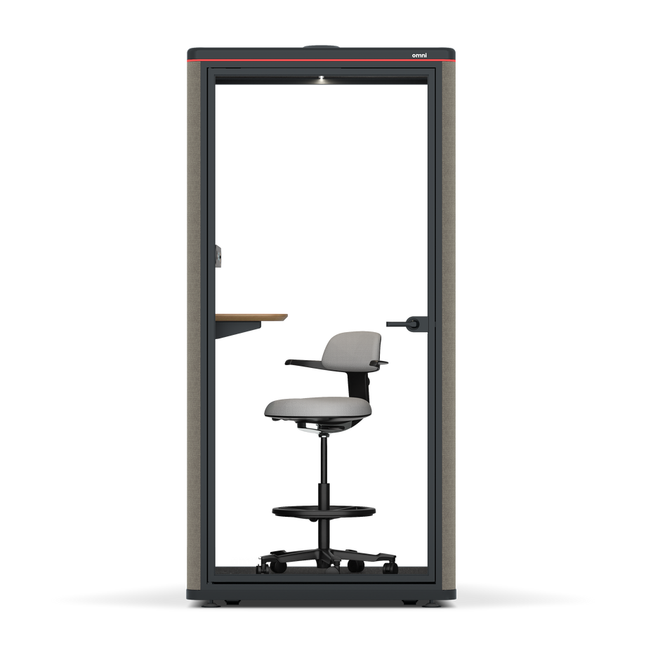 Omni One PlusStatic Device Shelf / Gabriel Medley Ocean Pebble / #a18e7e