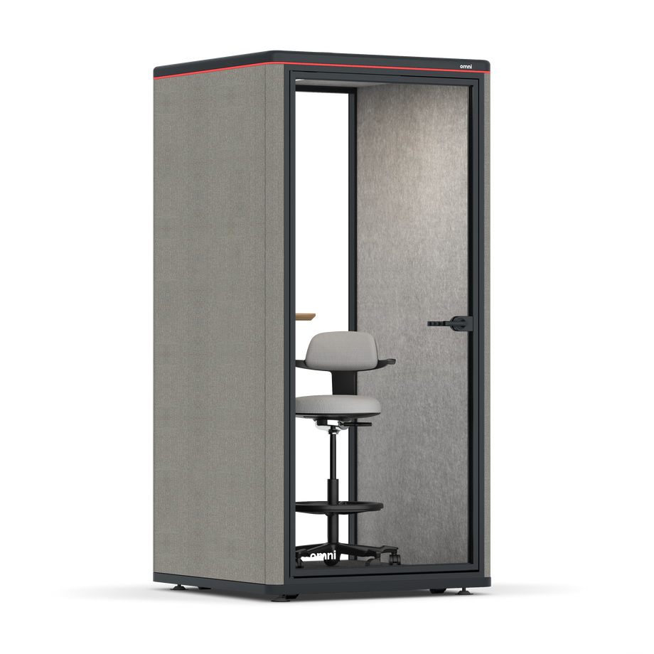 Omni One PlusStatic Device Shelf / Gabriel Medley Ocean Pebble / #a49f98