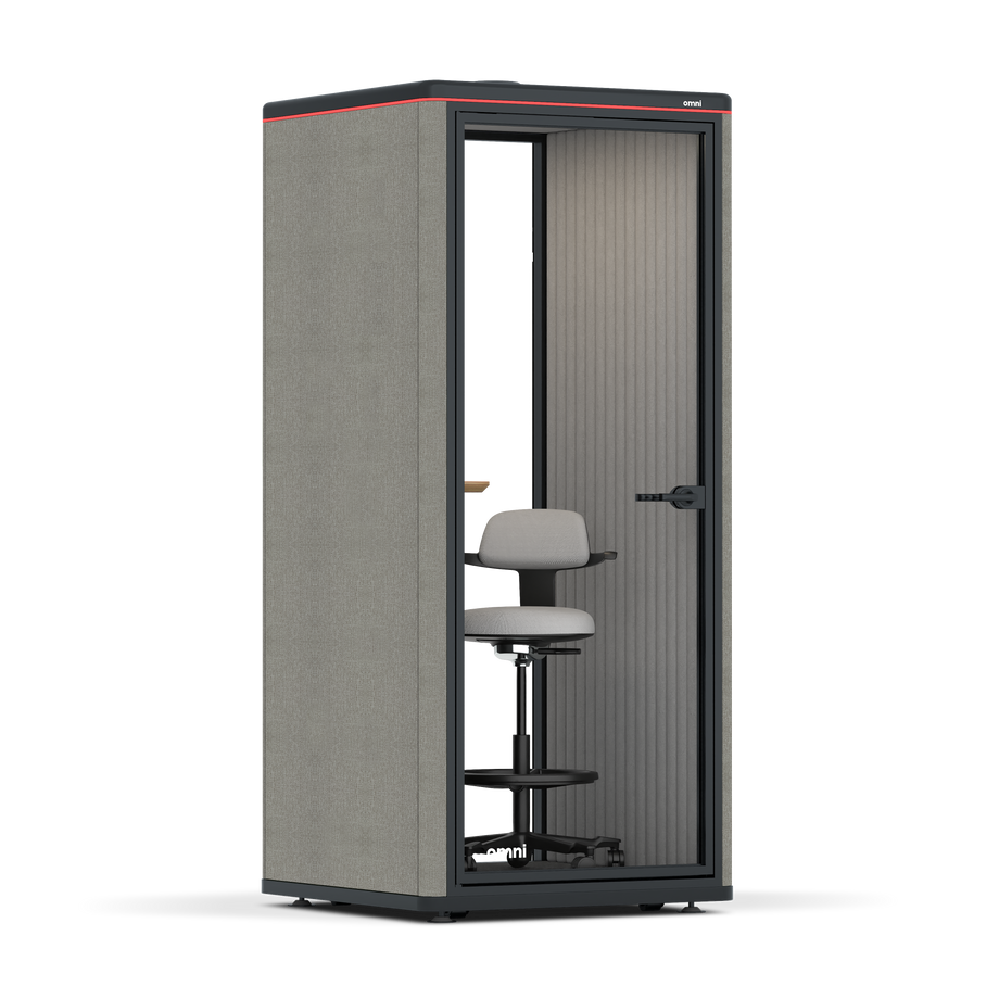 Omni OneStatic Device Shelf / Gabriel Medley Ocean Pebble / #a49f98