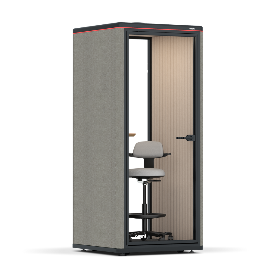 Omni OneStatic Device Shelf / Gabriel Medley Ocean Pebble / #a18e7e