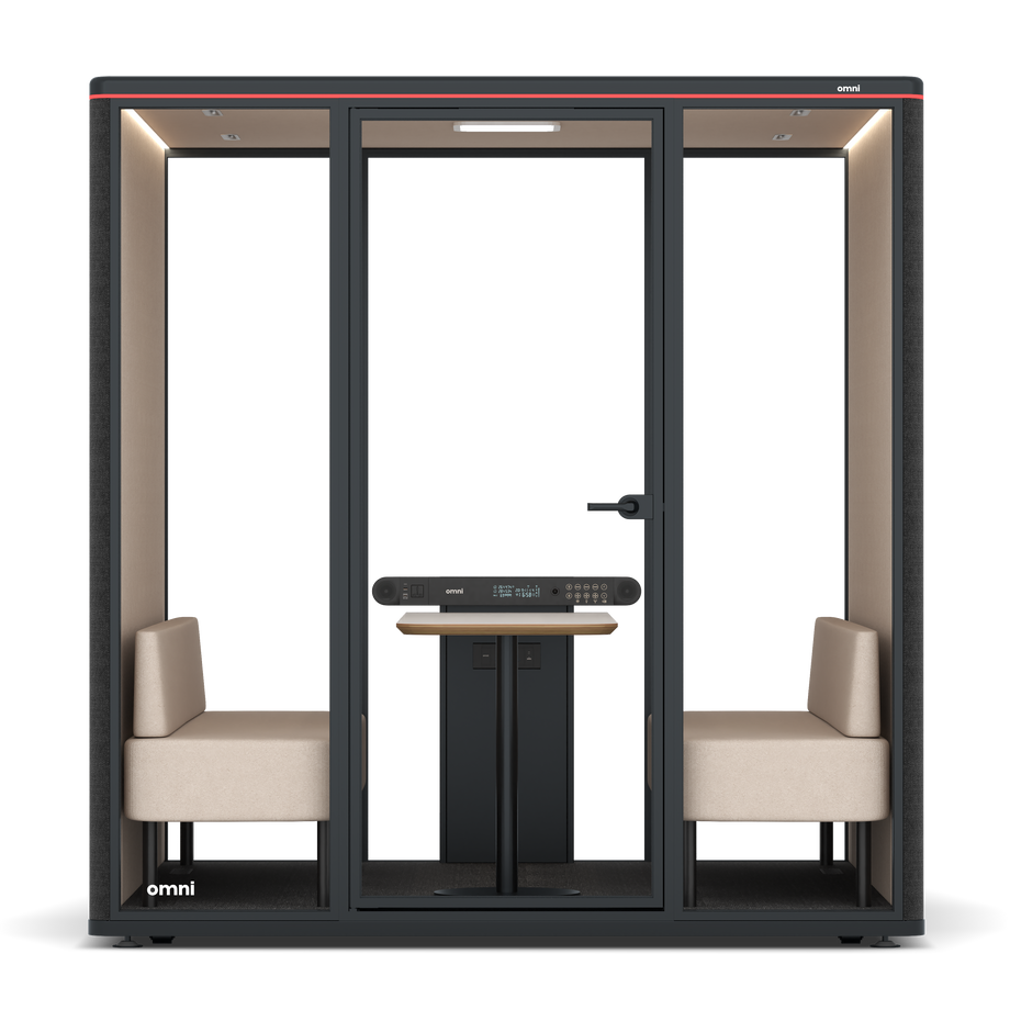 Omni SixSofa / Gabriel Medley Black / #a18e7e