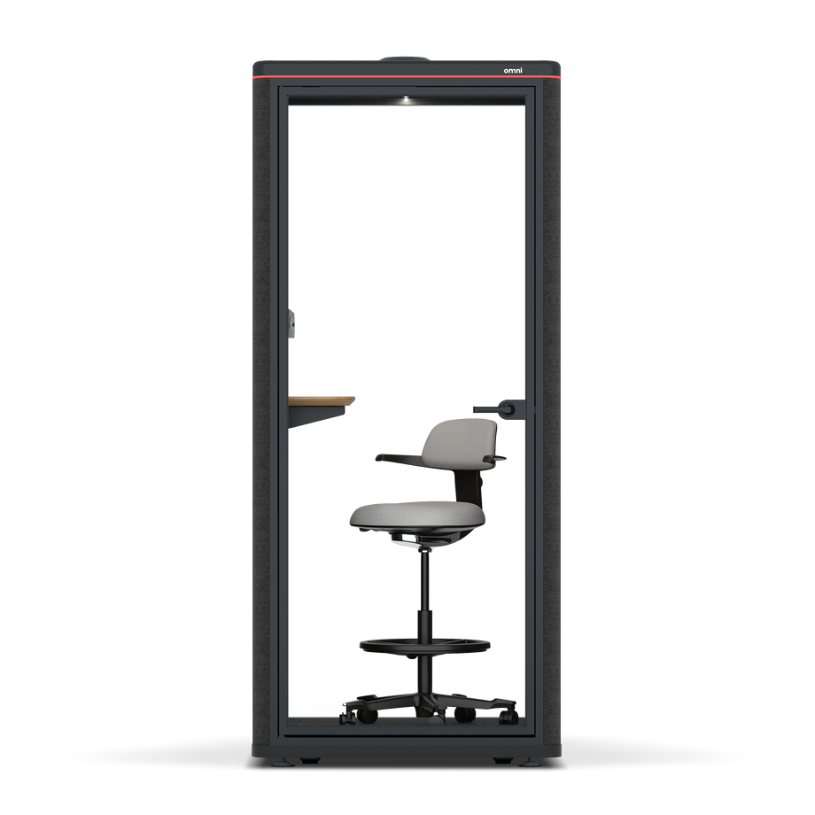 Omni OneStatic Device Shelf / Gabriel Medley Black / #6d6c69