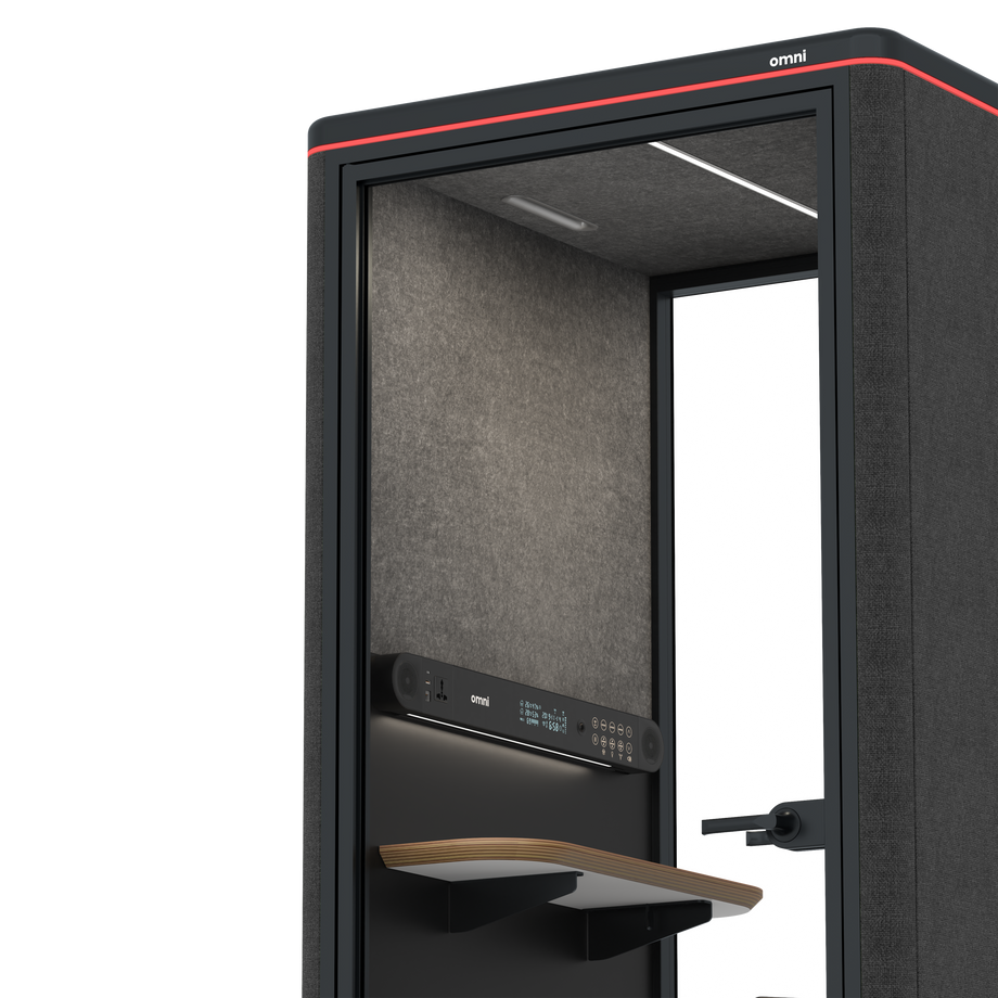 Omni OneStatic Device Shelf / Gabriel Medley Black / #615f5d