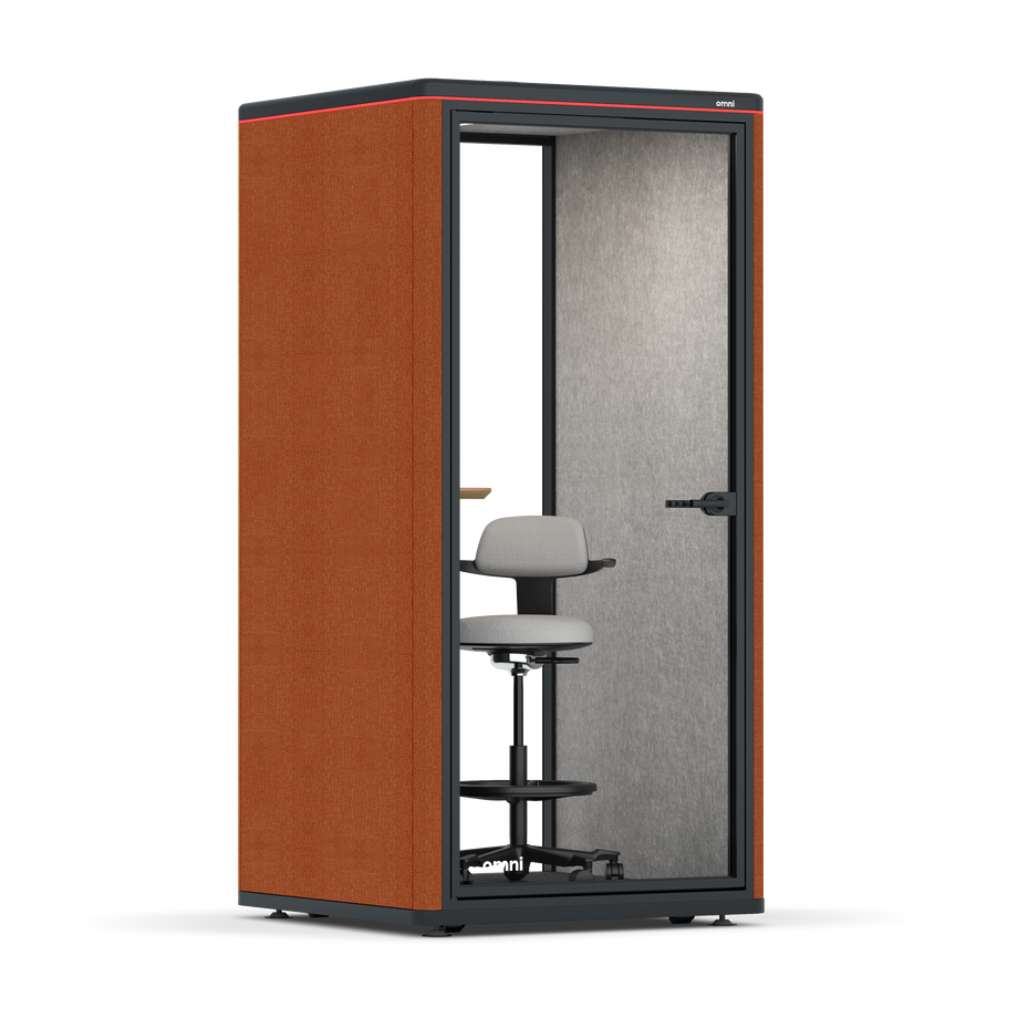 Omni One PlusStatic Device Shelf / Bloody Orange / #a49f98