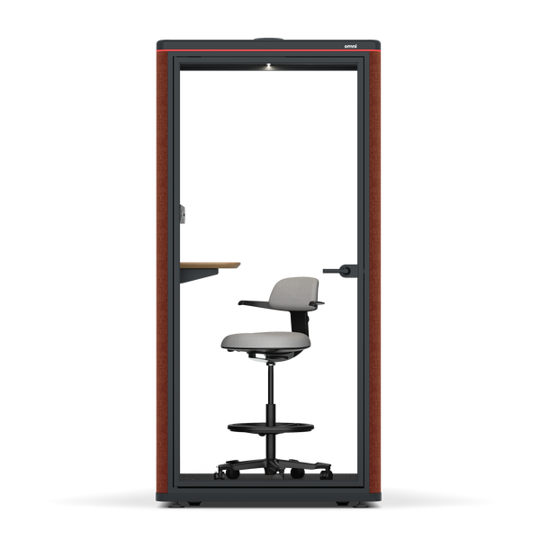 Omni One PlusStatic Device Shelf / Gabriel Medley Deep Rouge / #a49f98