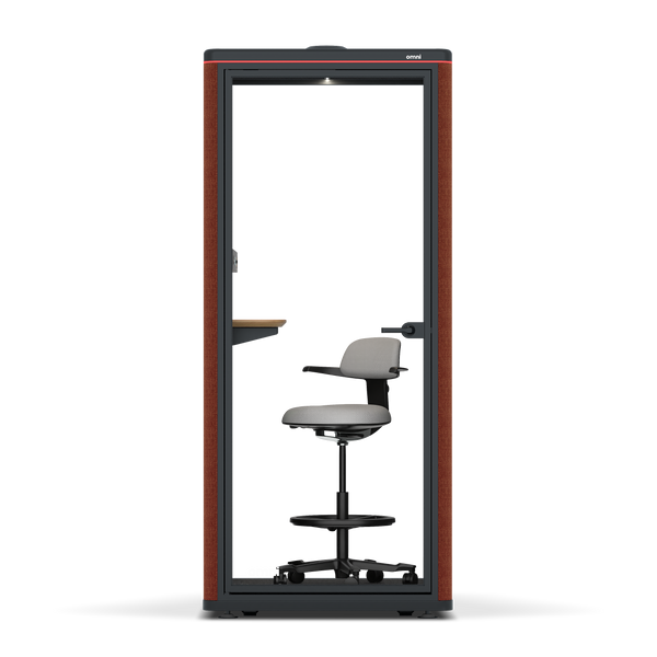 Omni OneStatic Device Shelf / Gabriel Medley Deep Rouge / #a49f98
