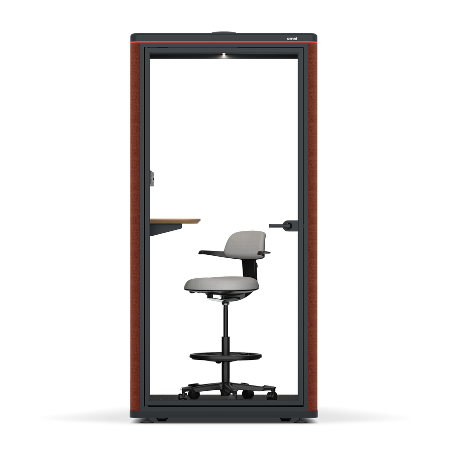 Omni One PlusStatic Device Shelf / Gabriel Medley Deep Rouge / #615f5d