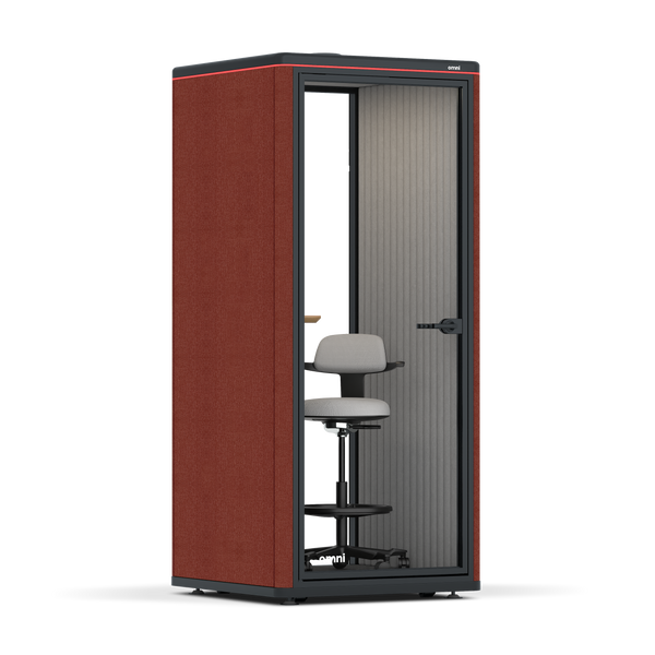 Omni OneStatic Device Shelf / Gabriel Medley Deep Rouge / #a49f98