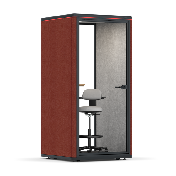 Omni One PlusStatic Device Shelf / Gabriel Medley Deep Rouge / #a49f98