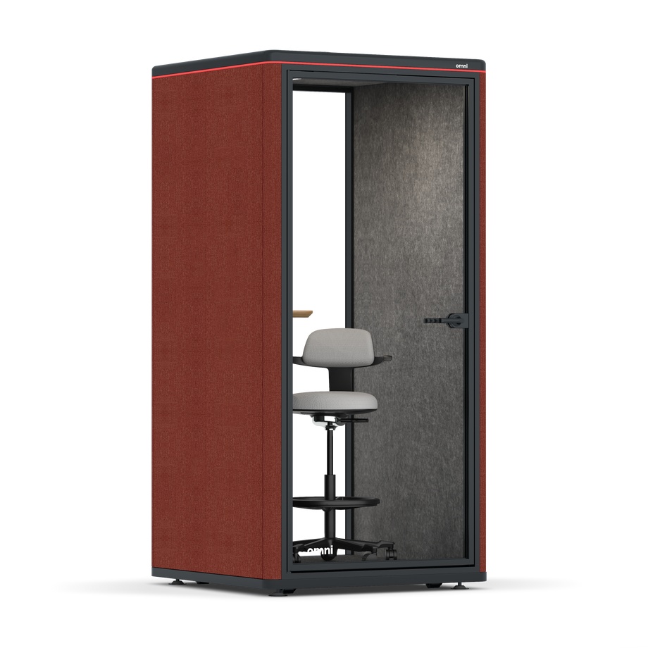 Omni One PlusStatic Device Shelf / Gabriel Medley Deep Rouge / #615f5d
