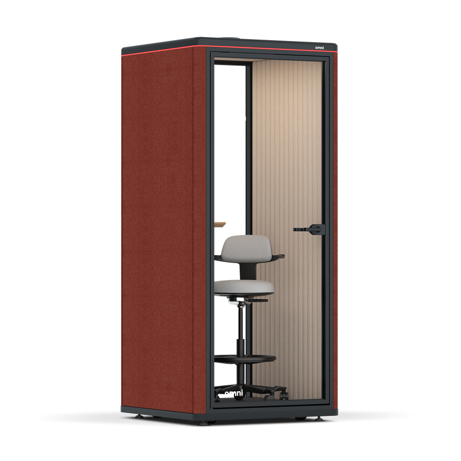 Omni OneStatic Device Shelf / Gabriel Medley Deep Rouge / #a18e7e