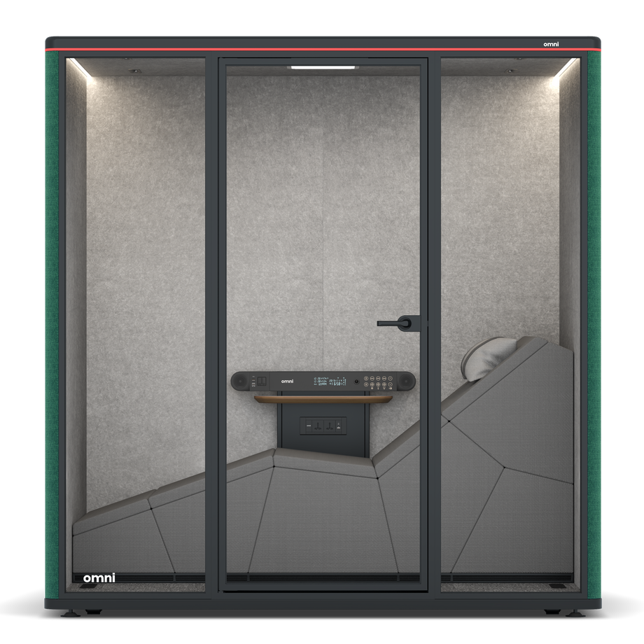Omni SleepGabriel Medley Forest Green / #a49f98