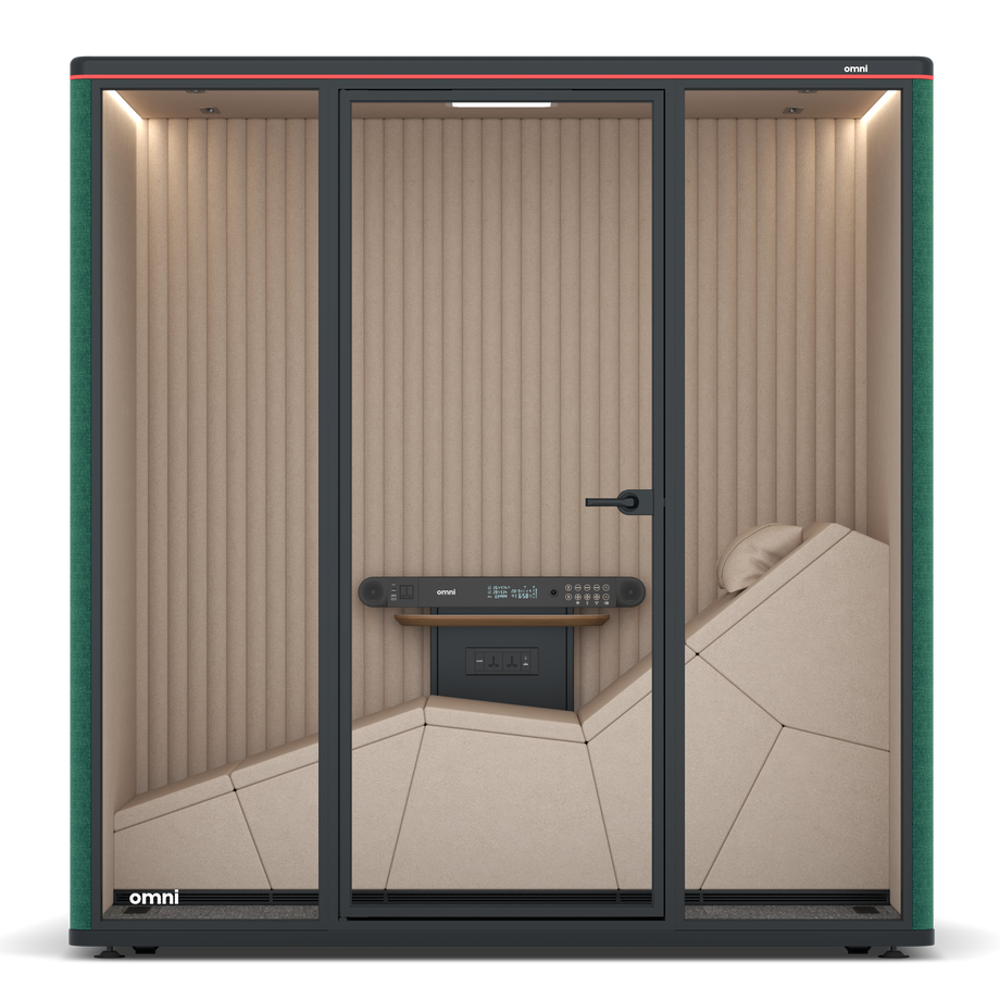 Omni SleepGabriel Medley Forest Green / #a18e7e