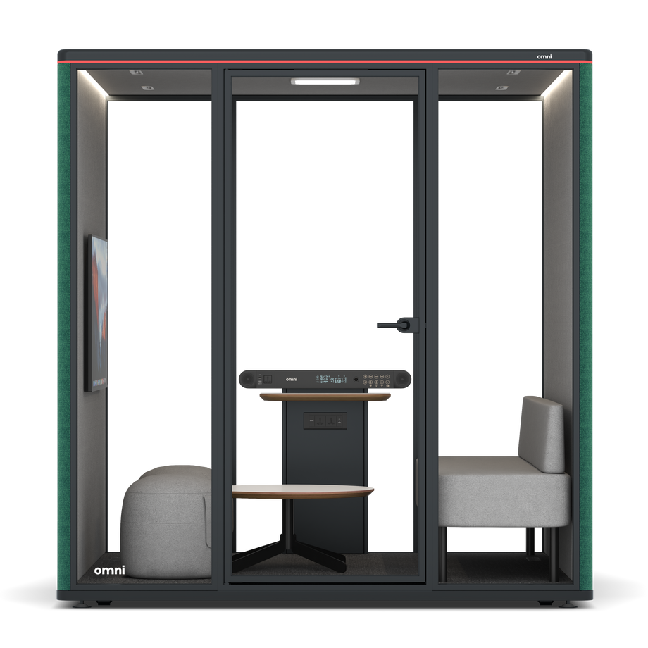 Omni SixLounge / Gabriel Medley Forest Green / #6d6c69