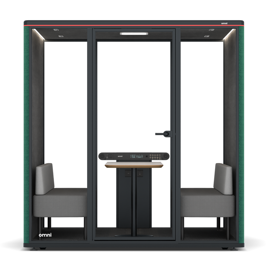 Omni SixSofa / Gabriel Medley Forest Green / #615f5d