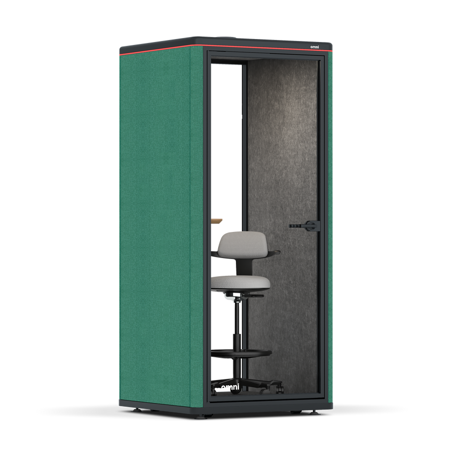 Omni OneStatic Device Shelf / Gabriel Medley Forest Green / #615f5d