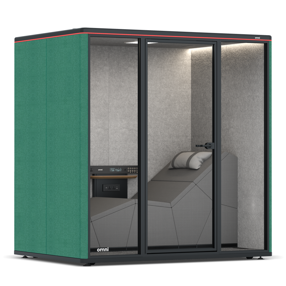Omni SleepGabriel Medley Forest Green / #a49f98