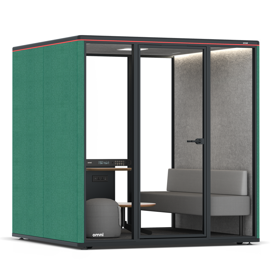 Omni SixLounge / Gabriel Medley Forest Green / #a49f98