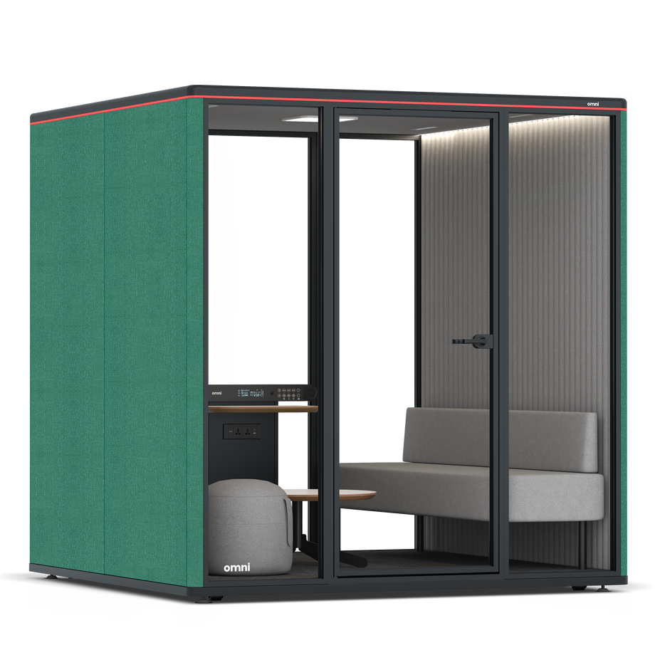 Omni SixLounge / Gabriel Medley Forest Green / #6d6c69