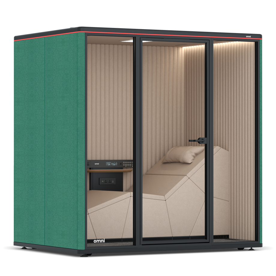 Omni SleepGabriel Medley Forest Green / #a18e7e