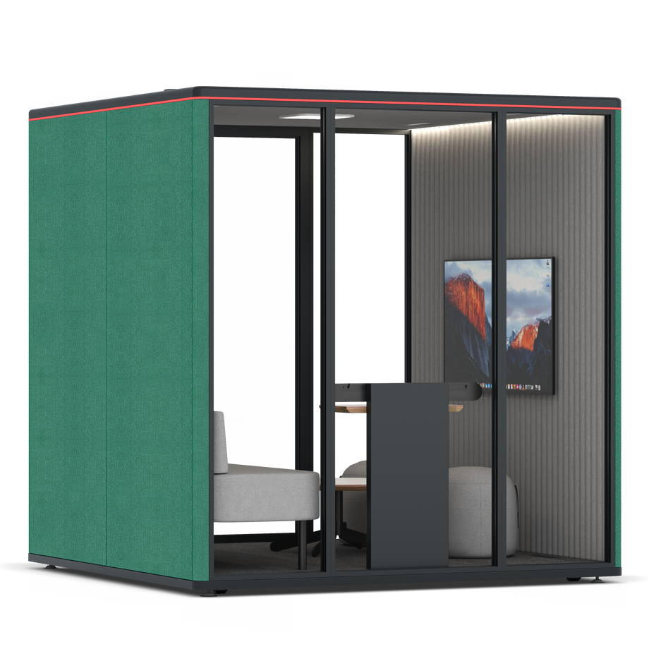 Omni SixLounge / Gabriel Medley Forest Green / #6d6c69