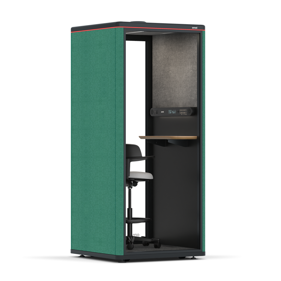 Omni OneStatic Device Shelf / Gabriel Medley Forest Green / #615f5d