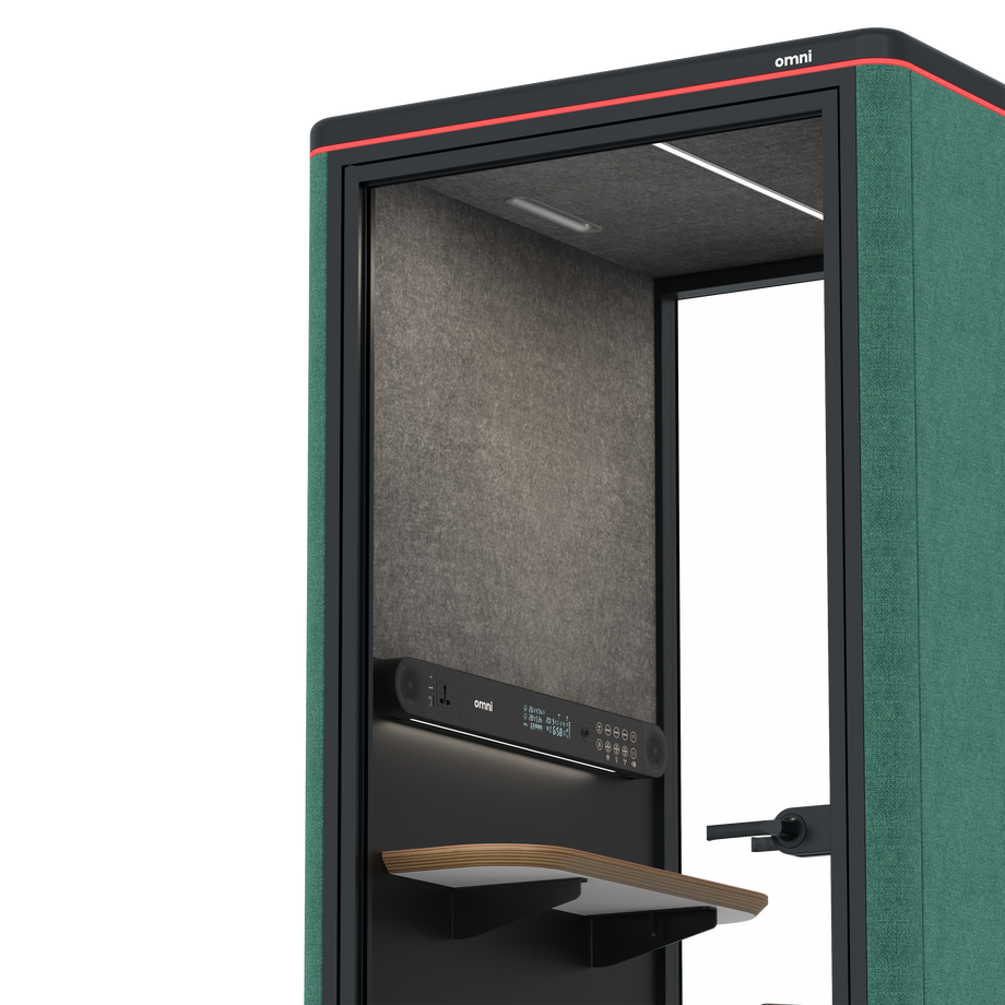 Omni OneStatic Device Shelf / Gabriel Medley Forest Green / #615f5d