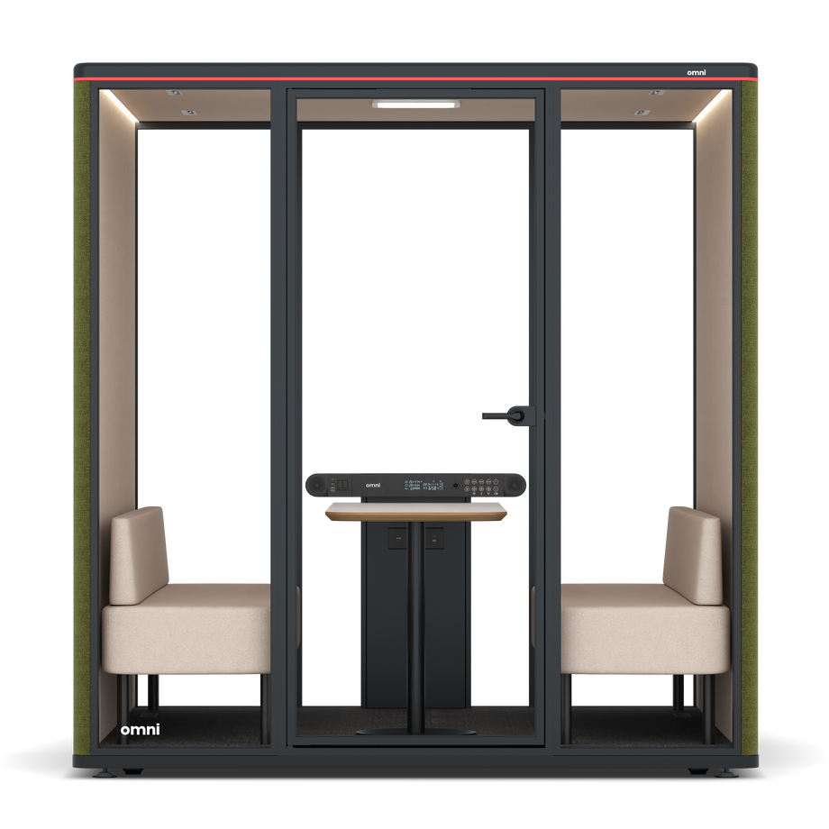Omni SixSofa / Gabriel Medley Meadow Green / #a18e7e