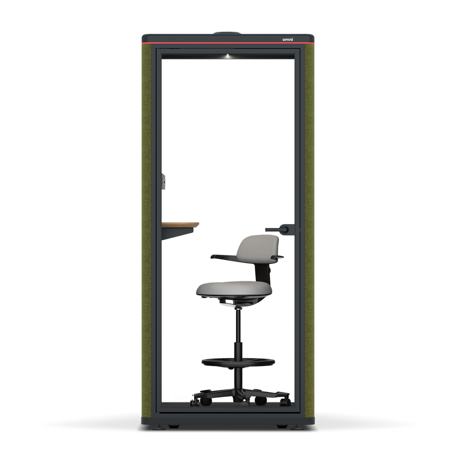 Omni OneStatic Device Shelf / Gabriel Medley Meadow Green / #a18e7e