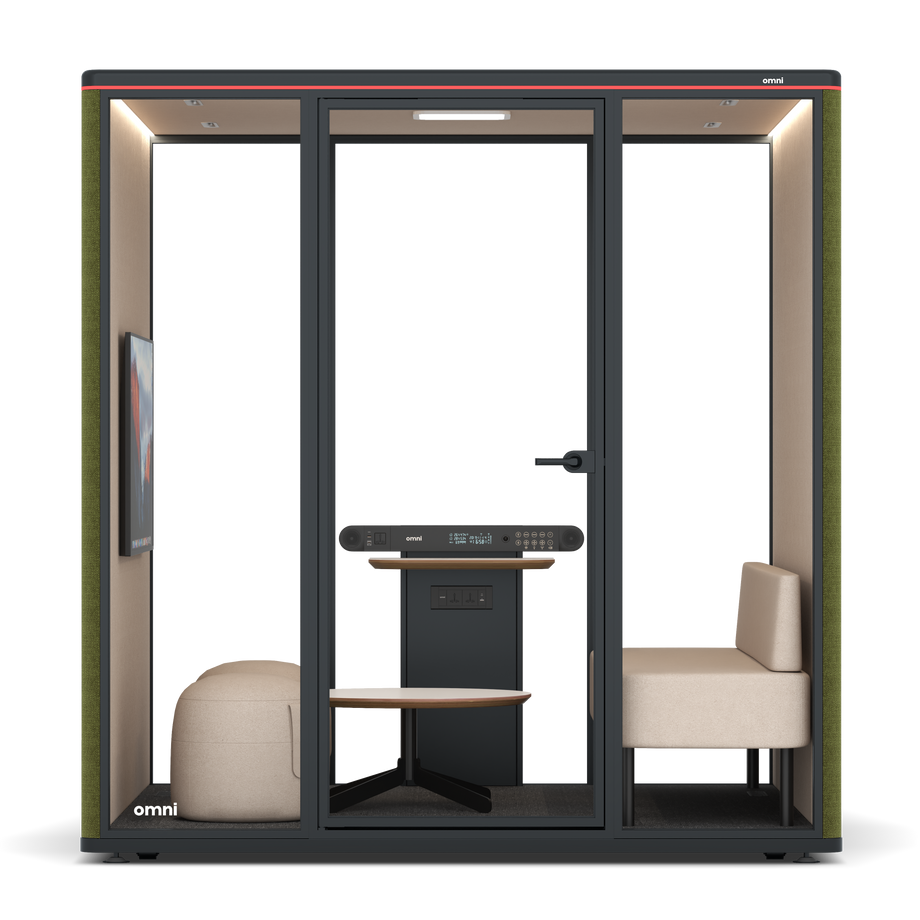 Omni SixLounge / Gabriel Medley Meadow Green / #a18e7e