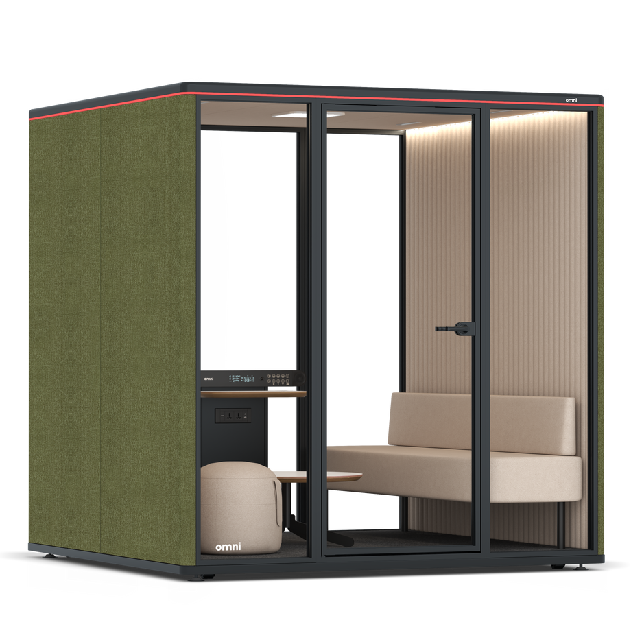 Omni SixLounge / Gabriel Medley Meadow Green / #a18e7e