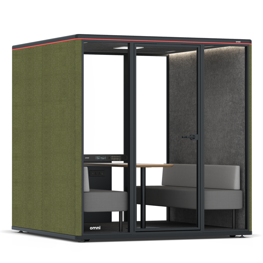 Omni SixSofa / Gabriel Medley Meadow Green / #615f5d