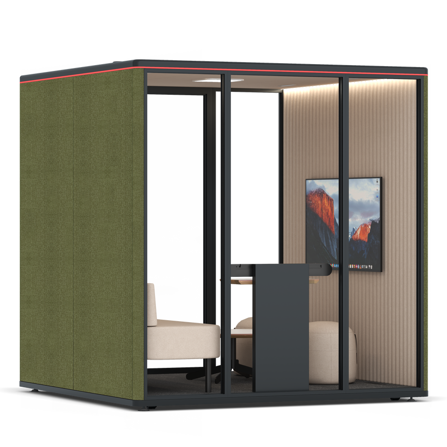 Omni SixLounge / Gabriel Medley Meadow Green / #a18e7e