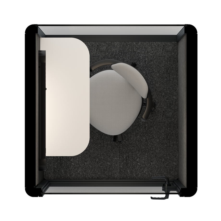 Omni One PlusStatic Device Shelf / RAL Black / #615f5d
