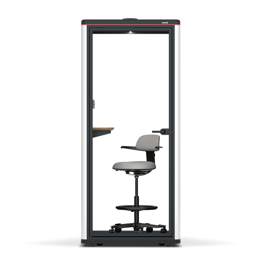 Omni OneStatic Device Shelf / WhiteRAL Pure White / #615f5d