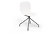 Aarhus Eiffel Chair by Quell Design – a modern Scandinavian-style chair in white with a sculpted polypropylene shell and iconic “Eiffel” steel rod base in powder-coated finish. The contoured ergonomic seat and minimalist frame combine strength, elegance, and everyday functionality for contemporary dining, task, or educational spaces.