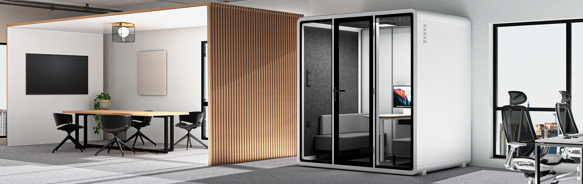 Verplaatsbare Stilte Booth
