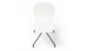Aarhus Eiffel Chair by Quell Design – a modern Scandinavian-style chair in white with a sculpted polypropylene shell and iconic “Eiffel” steel rod base in powder-coated finish. The contoured ergonomic seat and minimalist frame combine strength, elegance, and everyday functionality for contemporary dining, task, or educational spaces.
