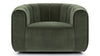 Hayward - Hayward - Hayward Lounge Chair, Seaglass Velvet - Image 1