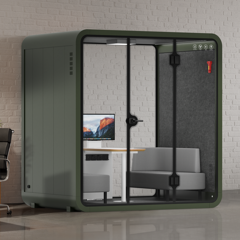 Quell - Stánek pro 4 osobyGreen / Dark Grey / Delux