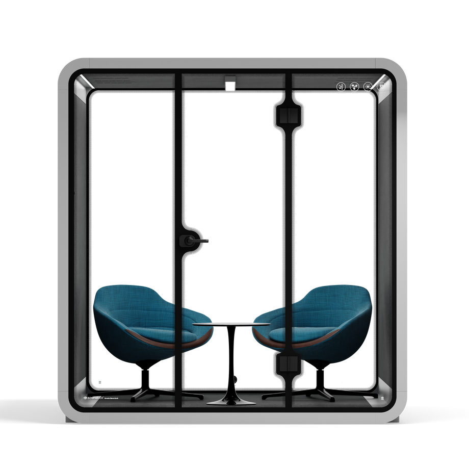 Møde stand Quell - 6 personLight Grey / Dark Grey / Furniture Set 2